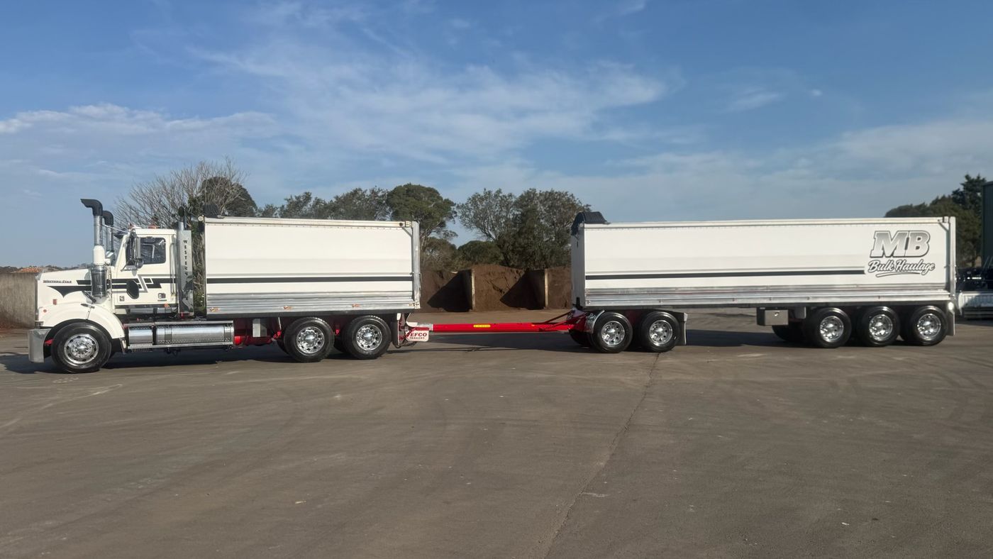 MB BULK Truck and Quinn combination
